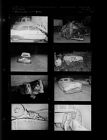 Car wrecks (8 Negatives), March - July 1956, undated [Sleeve 45, Folder g, Box 10]
